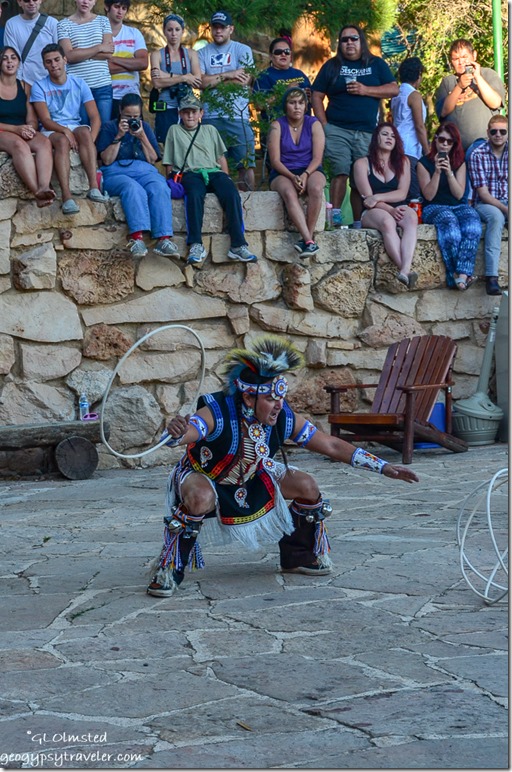 Derek Suwaima-Davis Hoop dance Heritage Days North Rim Grand Canyon National Park Arizona