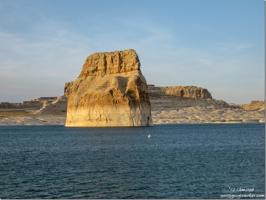 Lone Rock Wahweap Bay Lake Powell Utah