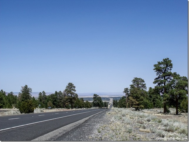 Pass by Sunset Crater National Monument SR89 North Arizona