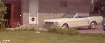 Gaelyn's 1965 Mustang Downers Grove Illinois summer 1971