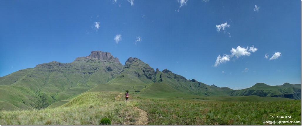 Drakensberg hike KwaZulu-Natal South Africa
