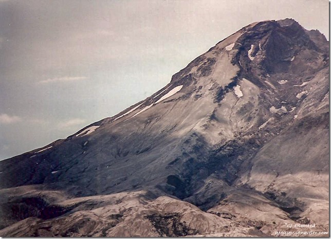 Mount St Helens from Truman trail Mount Saint Helens National Volcanic Monument summer 1992