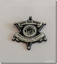 Lake Pleasant Regional Park Junior Badge