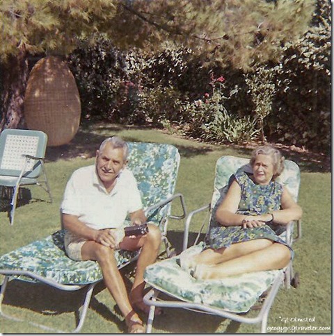 Vacation Grandparents Sacramento California summer 1971