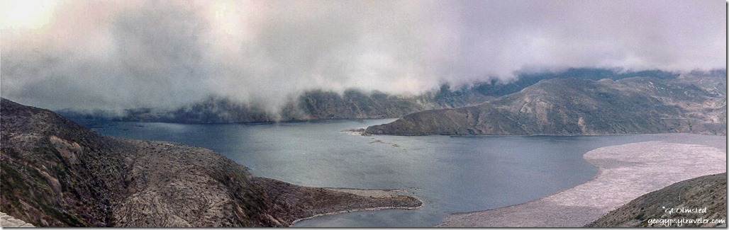 Spirit Lake Mt St Helens National Volcanic Monument summer 1992