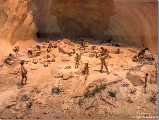 Mesa Verde National Park Museum diorama 2 Colorado