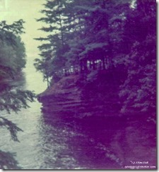 Mouth of the Presque Isle River into Lake Superior UP Michigan 09-1974