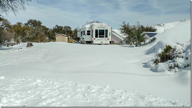 snow 5th-wheel Yarnell Arizona