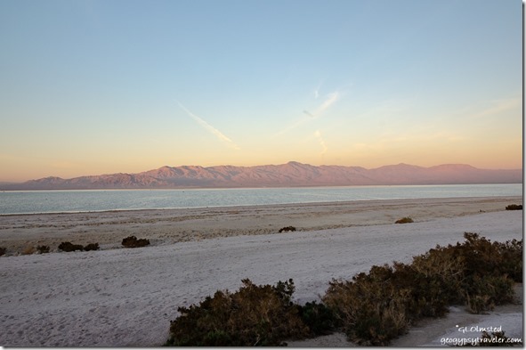 Sunrise Corvina Beach Salton Sea State Recreation Area California