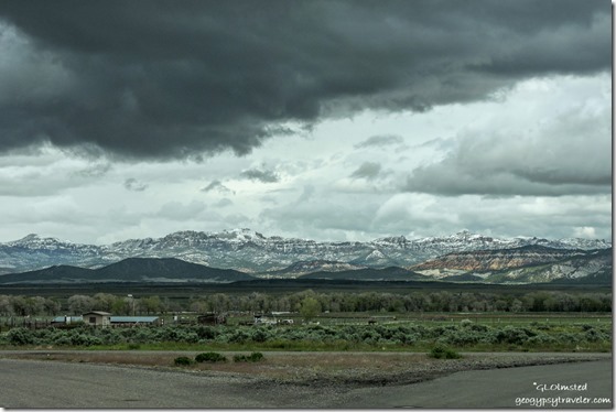 snowy Sevier Plateau Panguitch Utah