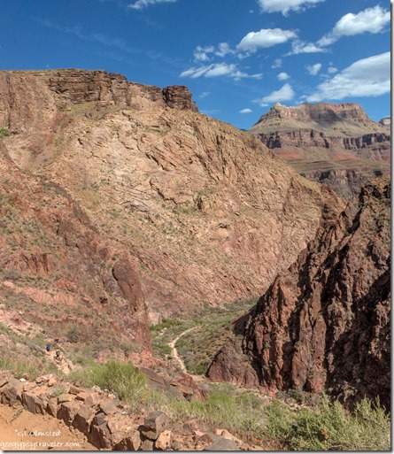 Bright Angel trail Grand Canyon National Park pano 5-5-08