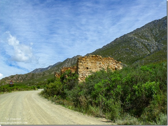 Old tollhouse along Swartberg Pass South Africa