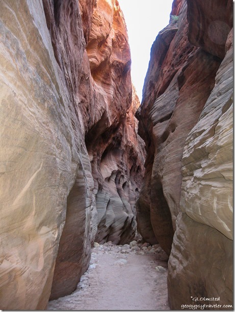 Buckskin Gulch slot canyon trail Utah