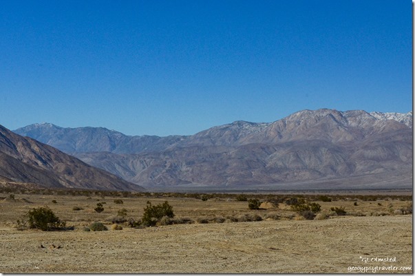Coyote & Santa Rosa Mountains Anza-Borrego Desert State Park California