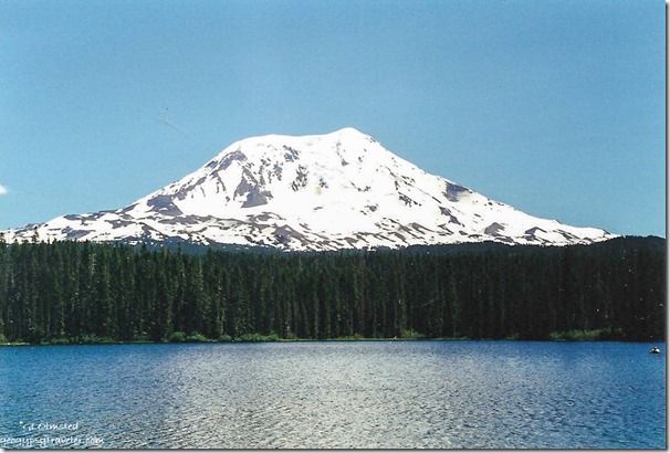 Mount Adams & Takalak Lake Gifford Pinchot National Forest Washington 07-1996