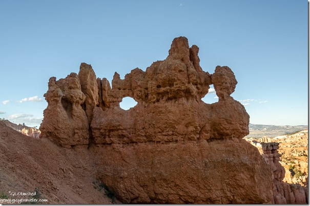 windows Navajo Loop Trail Bryce Canyon National Park Utah