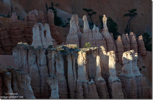 late light hoodoos Sunset Point Bryce Canyon National Park Utah