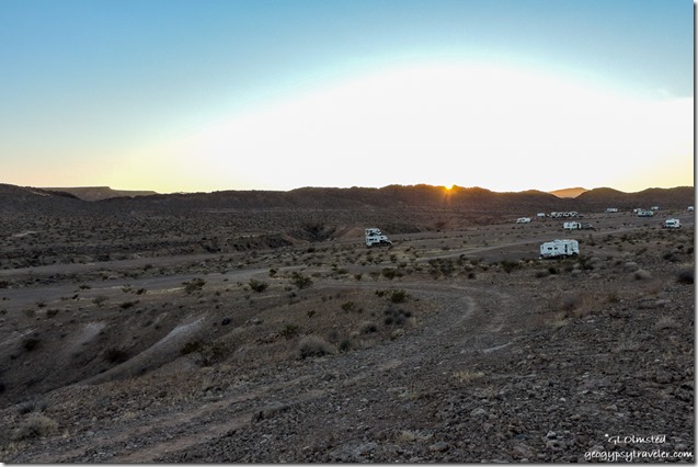 sunset Poverty Flats Nevada