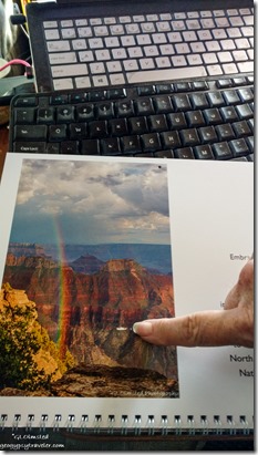 2020 calendar page with printer glitch Cedar City Utah