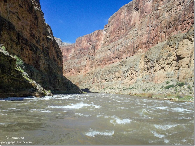 Fishtail Rapid ~RM139.7 Colorado River trip Grand Canyon National Park Arizona