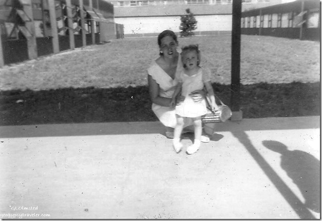 June & Gail Heally School June 1956 Chicago IL