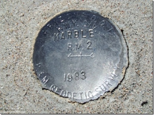 Geodetic Survey Marker #2 Marble View Kaibab National Forest Arizona