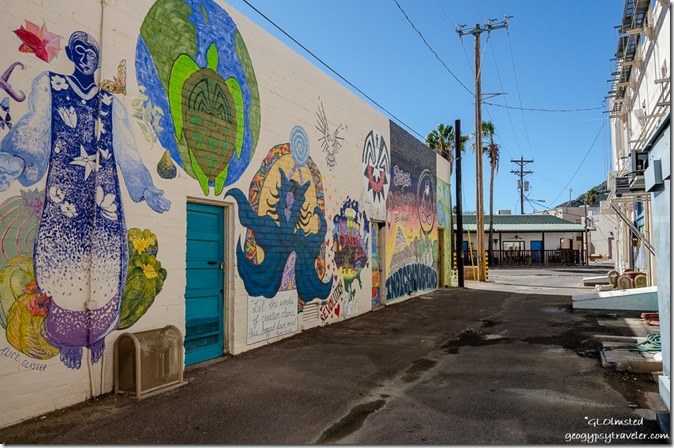 Artists Alley murals Ajo Arizona