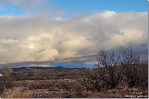 clouds Weaver Mts Kirkland Arizona