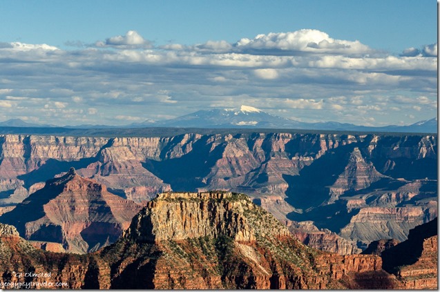 Temples from Lodge North Rim Grand Canyon National Park Arizona