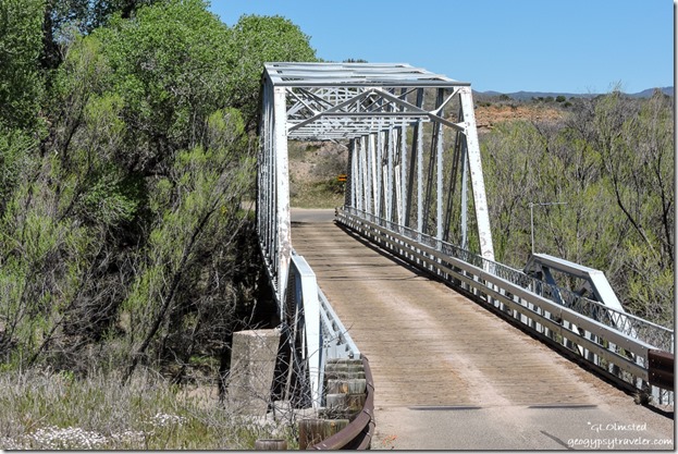 Hassayampa bridge Wagnor Road Arizona