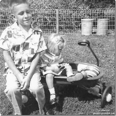 Hal & Gail Sept 1956 Spring Rd Hinsdale Illinois