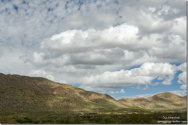 mine Date Creek Mountains clouds BLM Ghost Town Rd Congress Arizona