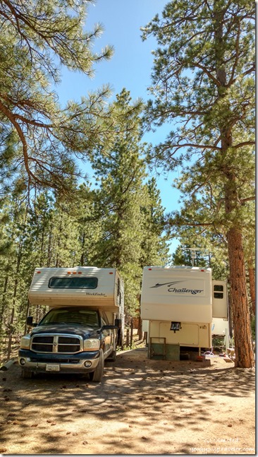 truckcamper & 5th-wheel site1 Bryce Canyon National Park Utah