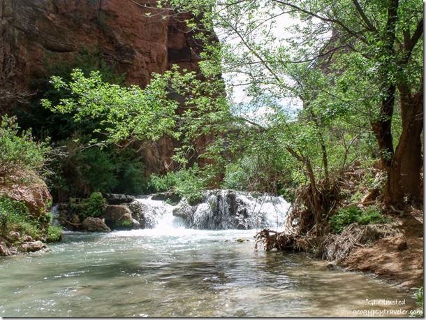 Waterfall Havasu Creek Havasupai Indian Reservation Arizona