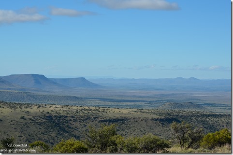 View from Mountain Zebra National Park Eastern Cape South Africa