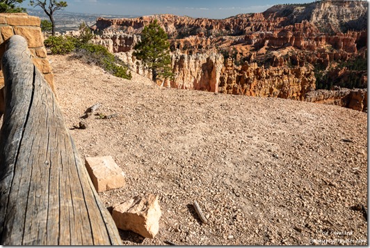 rocks from Navajo trail Bryce Canyon National Park Utah