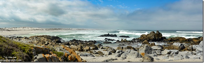 Rocky shores & waves West Coast National Park Langebaan South Africa