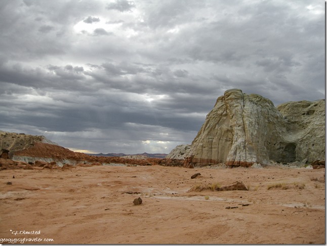 Storm over toadstools & The Rimrock Grand Staircase Escalante Utah