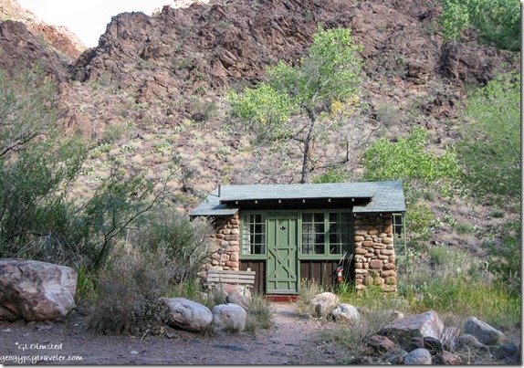 Rental cabin at Phantom Ranch Grand Canyon National Park Arizona