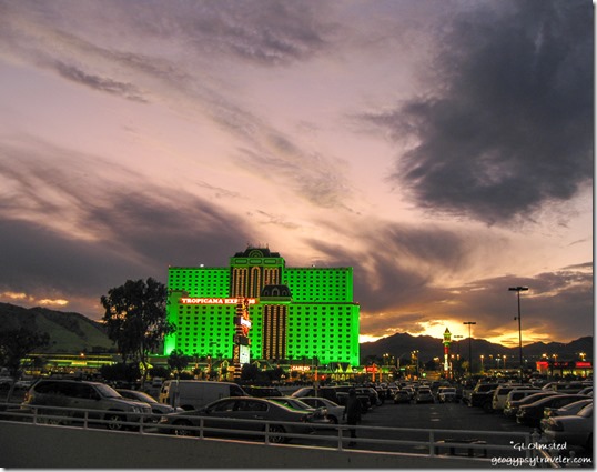 Sunset over Laughlin Nevada