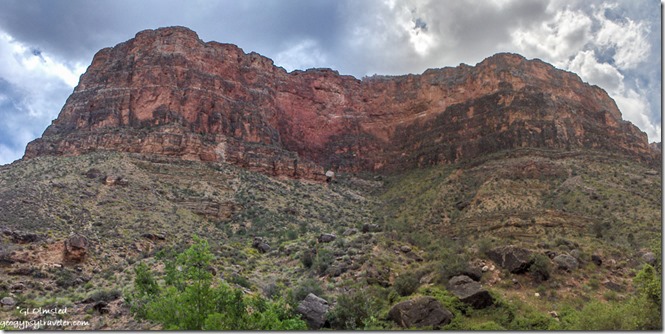Along Bright Angel trail Grand Canyon National Park Arizona