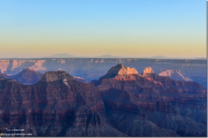 Sunset North Rim Grand Canyon National Park Arizona