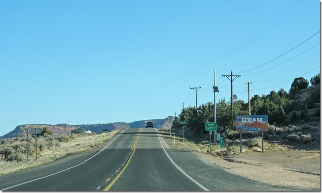 Utah sign SR89A N Arizona
