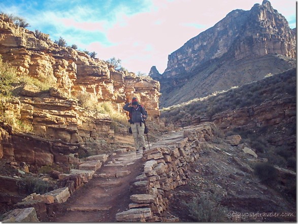 Gaelyn South Kaibab trail Grand Canyon National Park Arizona by Mike