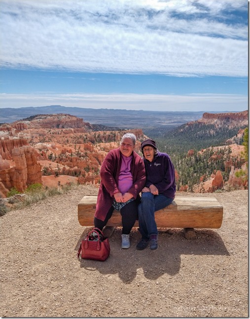 Karen & Gaelyn Bryce Canyon National Park Utah
