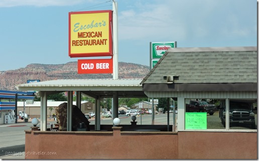 Escobars Mexican Restaurant Kanab Utah