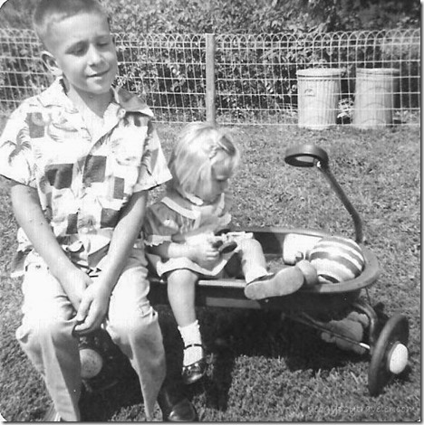 Hal & Gail Sept 1956 Spring Road Hinsdale Illinois