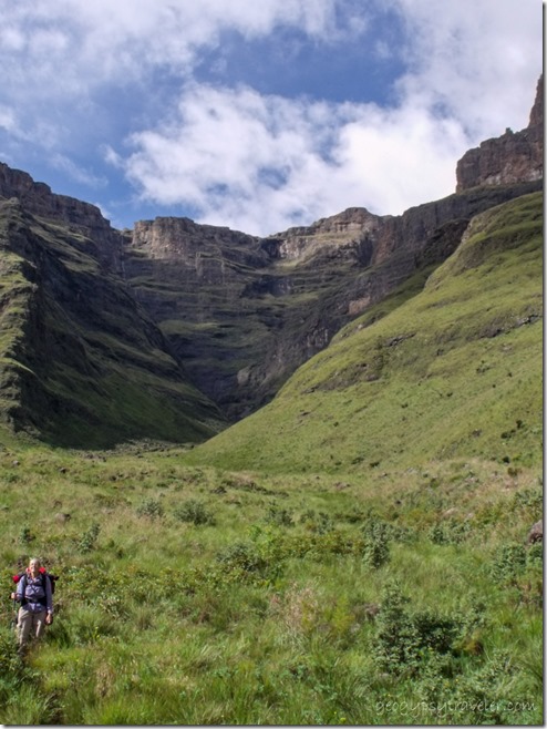 Gaelyn Drakensburg hike KwaZulu-Natal South Africa