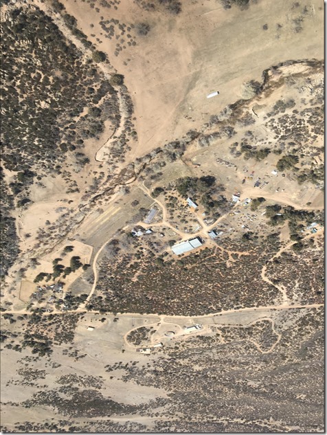 Ferguson Valley ranch aerial view