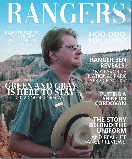 Ranger fashion week Bryce Canyon National Park Utah by P Densmore